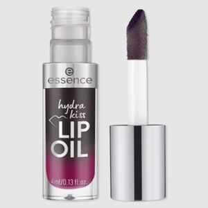 🌈4/$20 NEW Essence Hydra Kiss Lip Oil Shade 05 Midnight Mystery Full Size